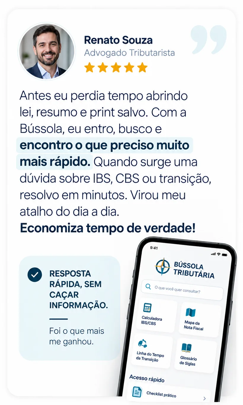 Depoimento de Renato Souza, advogado tributarista